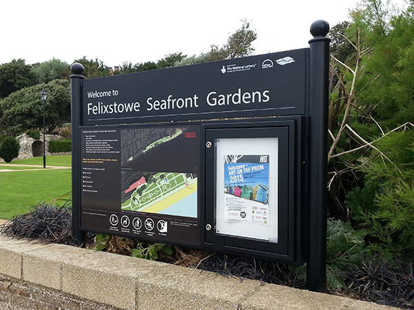 Felixstowe Seafront Gardens, Breheny