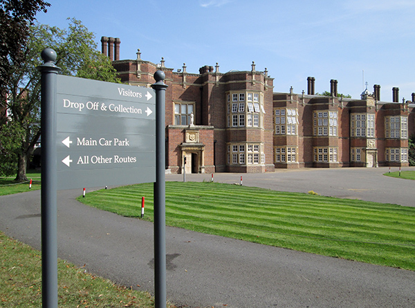 School Signage, New Hall School