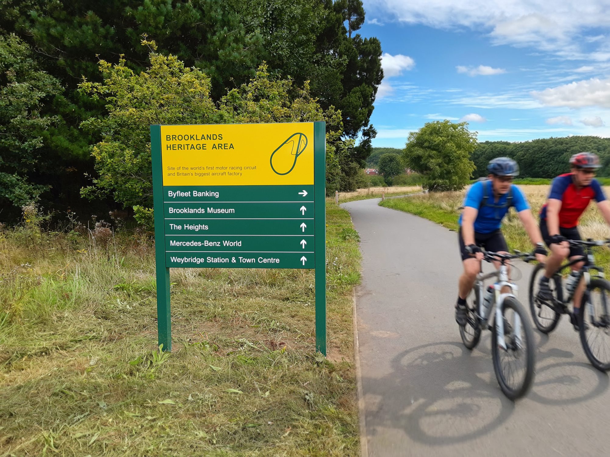 Why is signage important in a business?