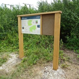 Bowman b combination notice board