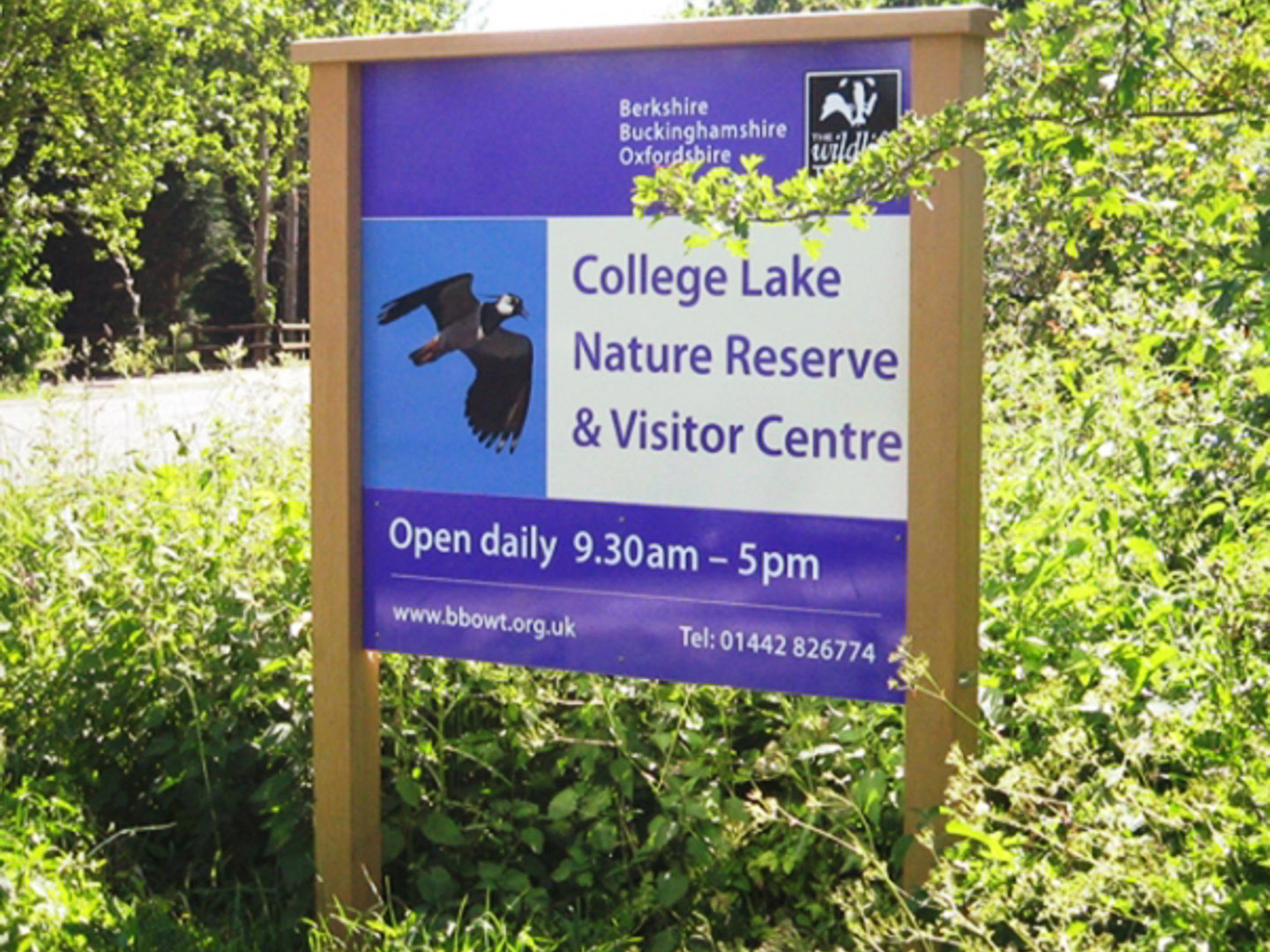 What is the purpose of outdoor signage?