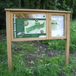 Bowman c combination wood display