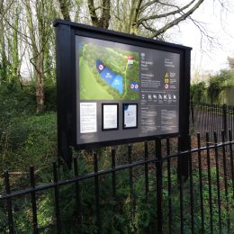 Bowman C entrance map board