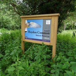Bowman C Entrance Welcome sign