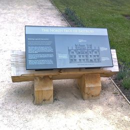 Eastbury low level interpretation lectern