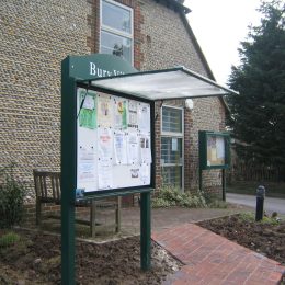 Fusilier notice board open