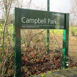 Milton Keynes badging sign