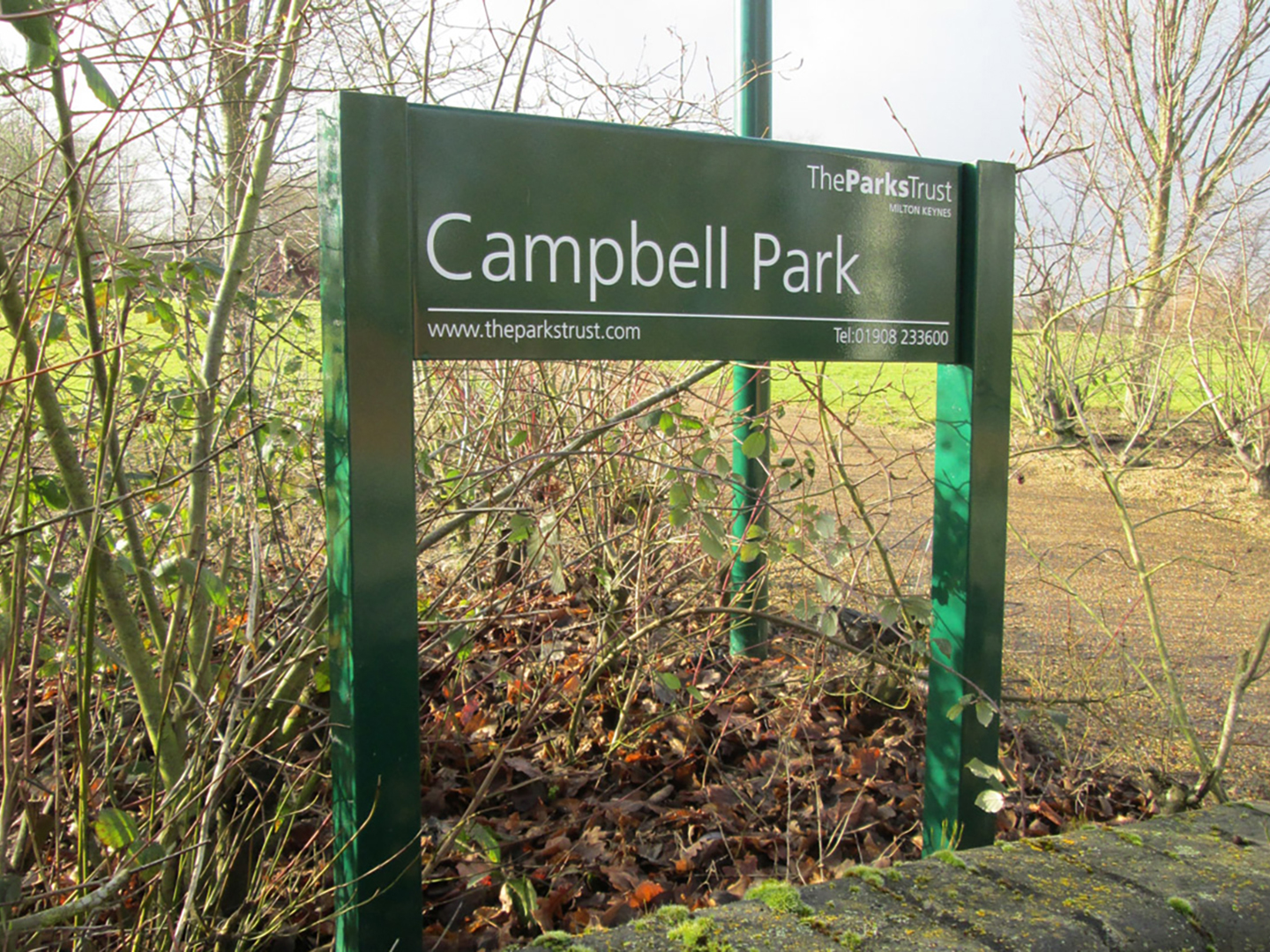 Milton Keynes badging sign