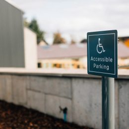 Modular public warning parking sign