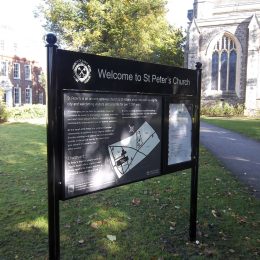 Richmond combination entrance display