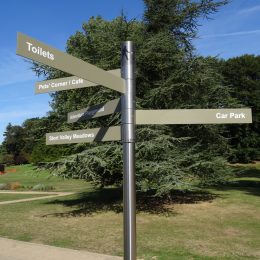 Contemporary fingerpost