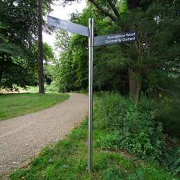 Contemporary fingerpost multi directional
