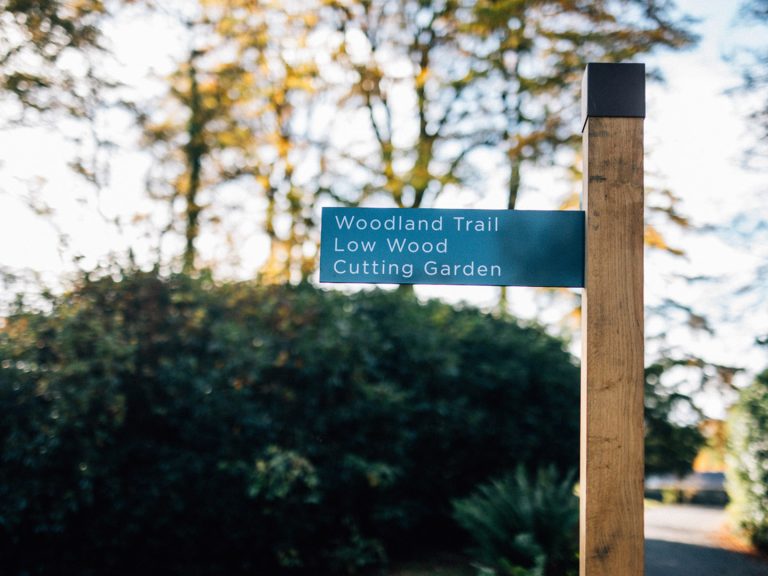 Grenadier oak fingerpost