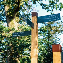 Grenadier wooden fingerpost