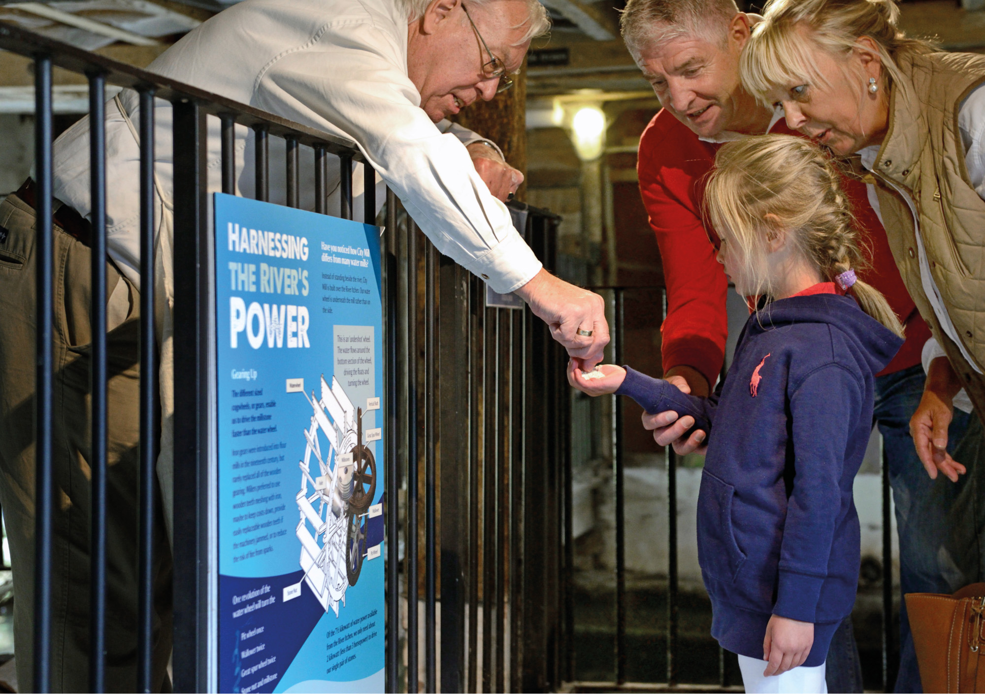 Interpretation panels educational