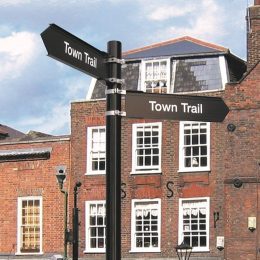 Modular fingerpost