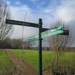 Sentinel park fingerpost