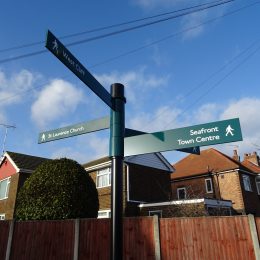 Sentinel waymarking fingerpost
