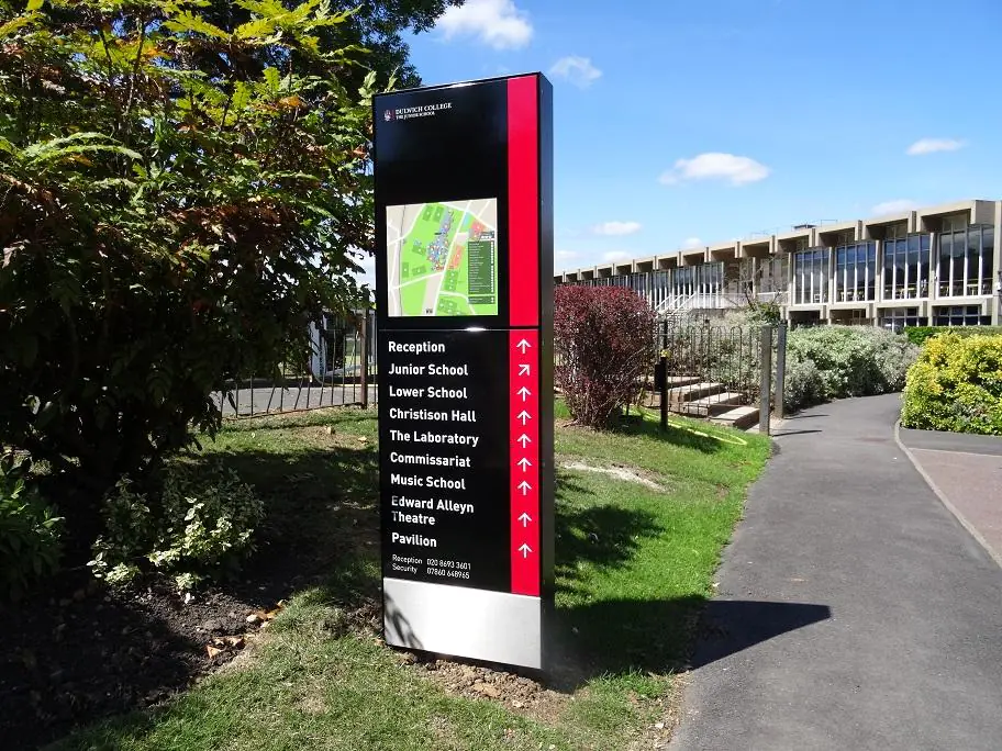 Campus Signage, Dulwich College