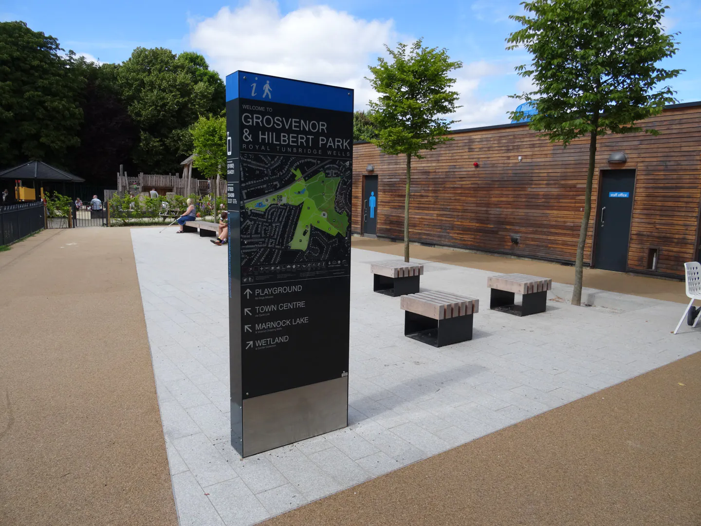Enigma entrance map monolith sign
