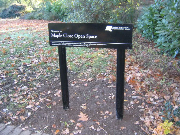 Richmond badging sign