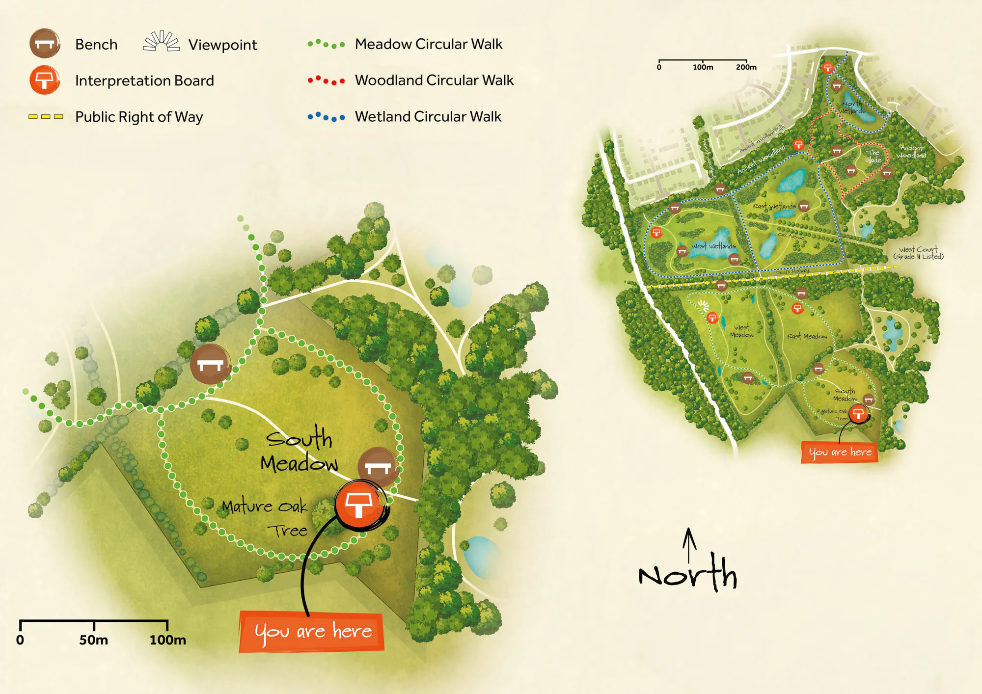 Creative mapping digital park