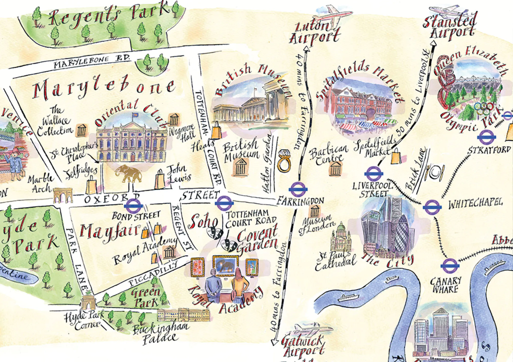 Creative mapping illustrated