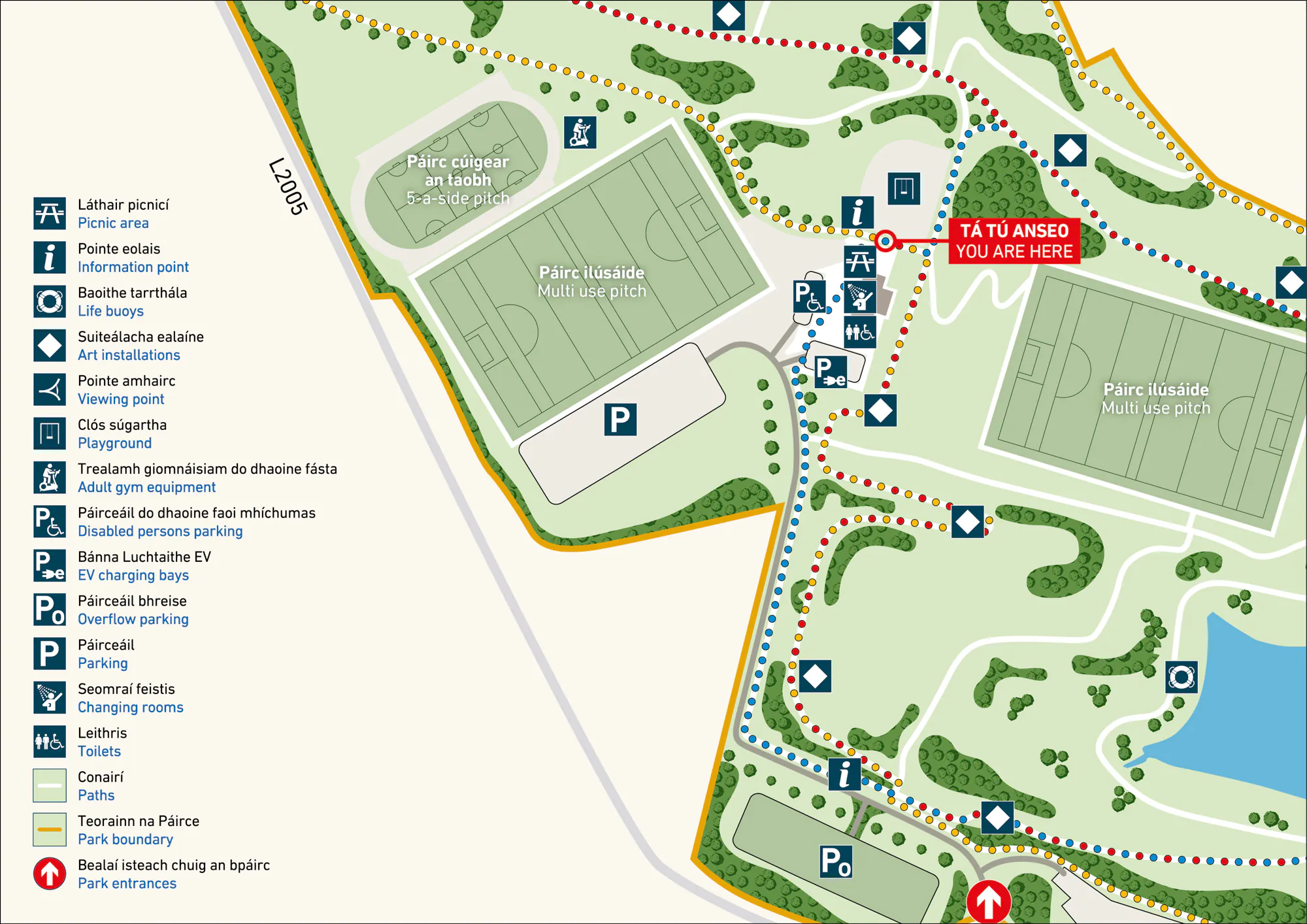 Creative mapping wayfinding