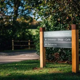 Grenadier directional sign
