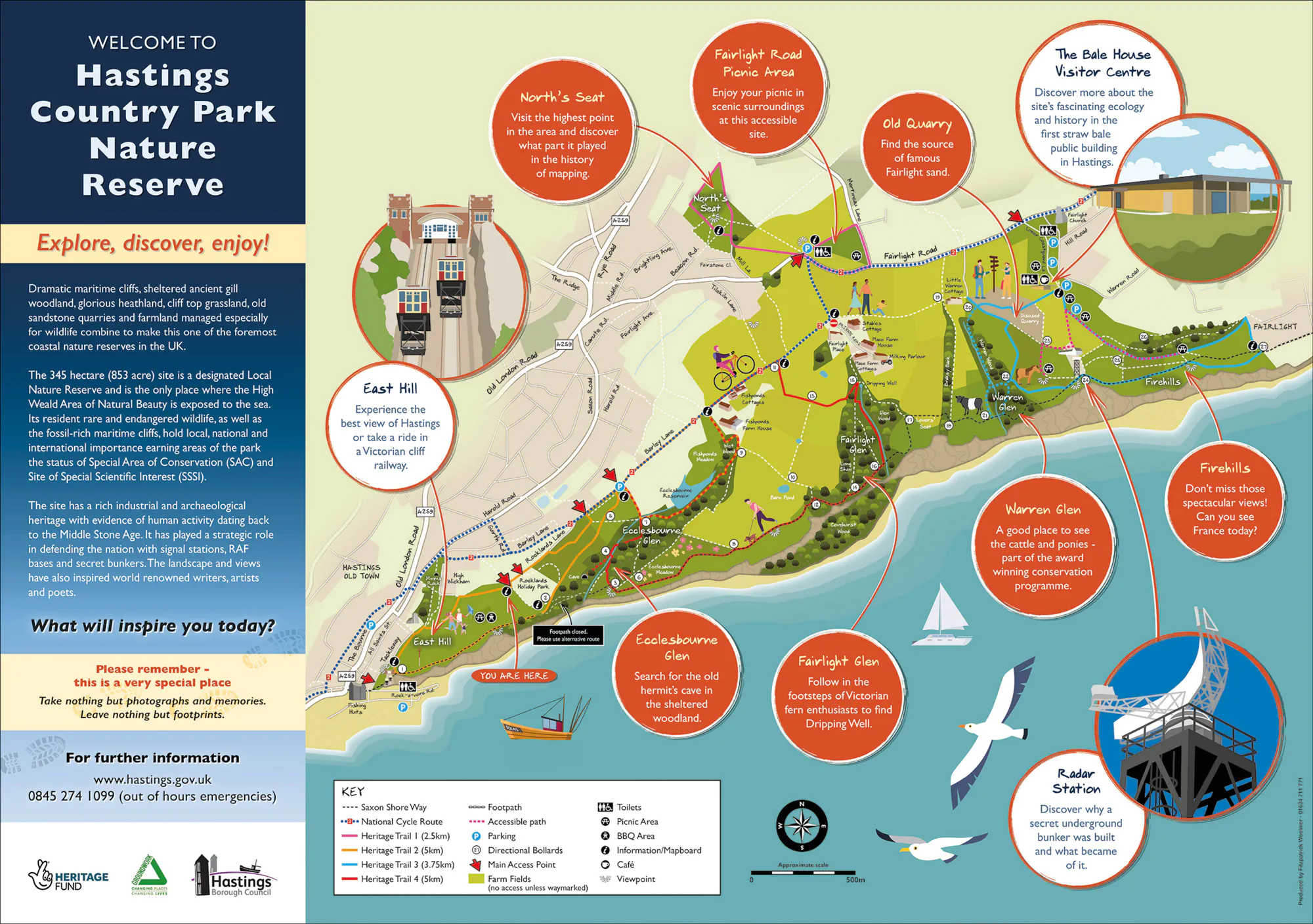 Interpretation panels digital design