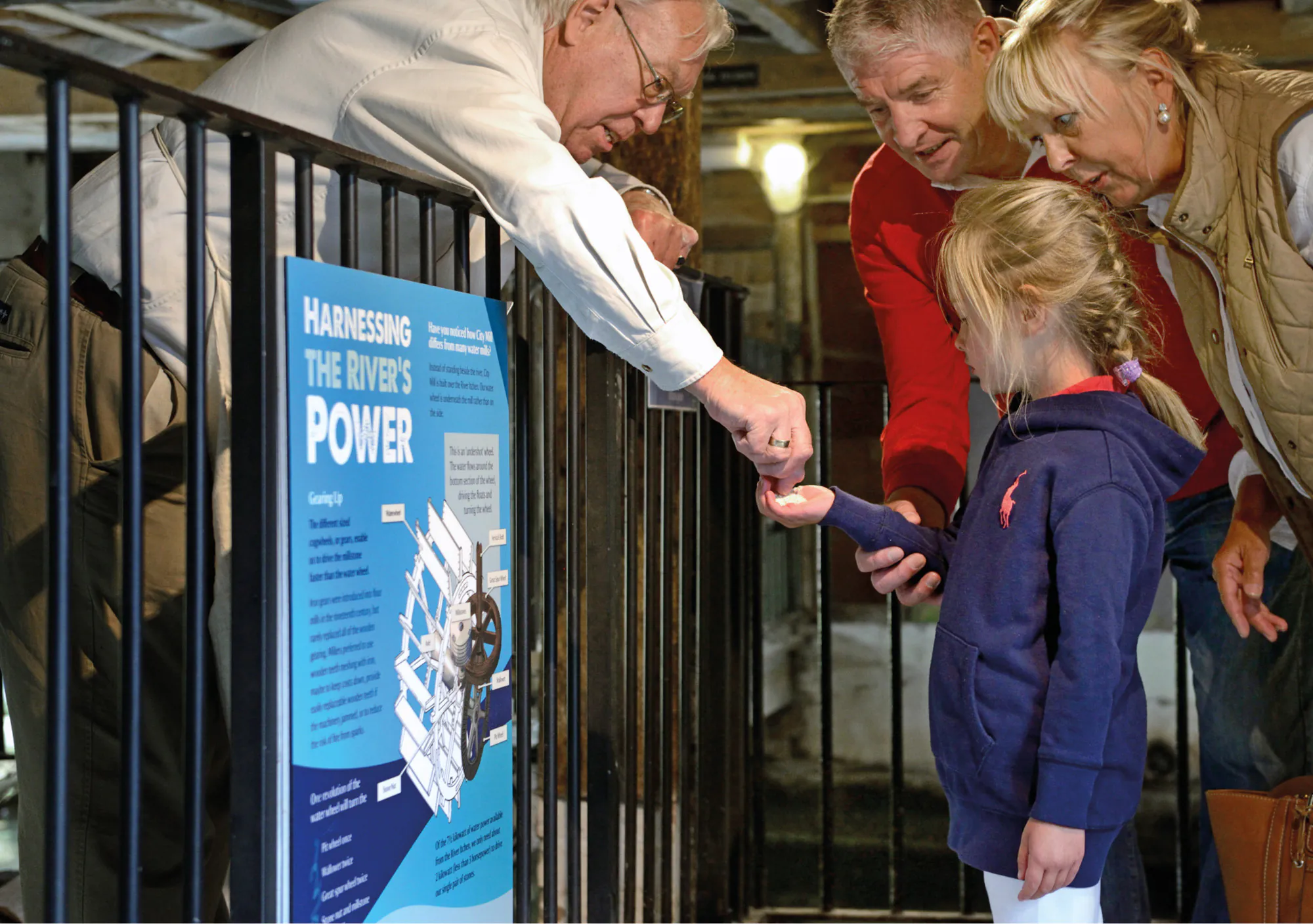 Interpretation panels educational