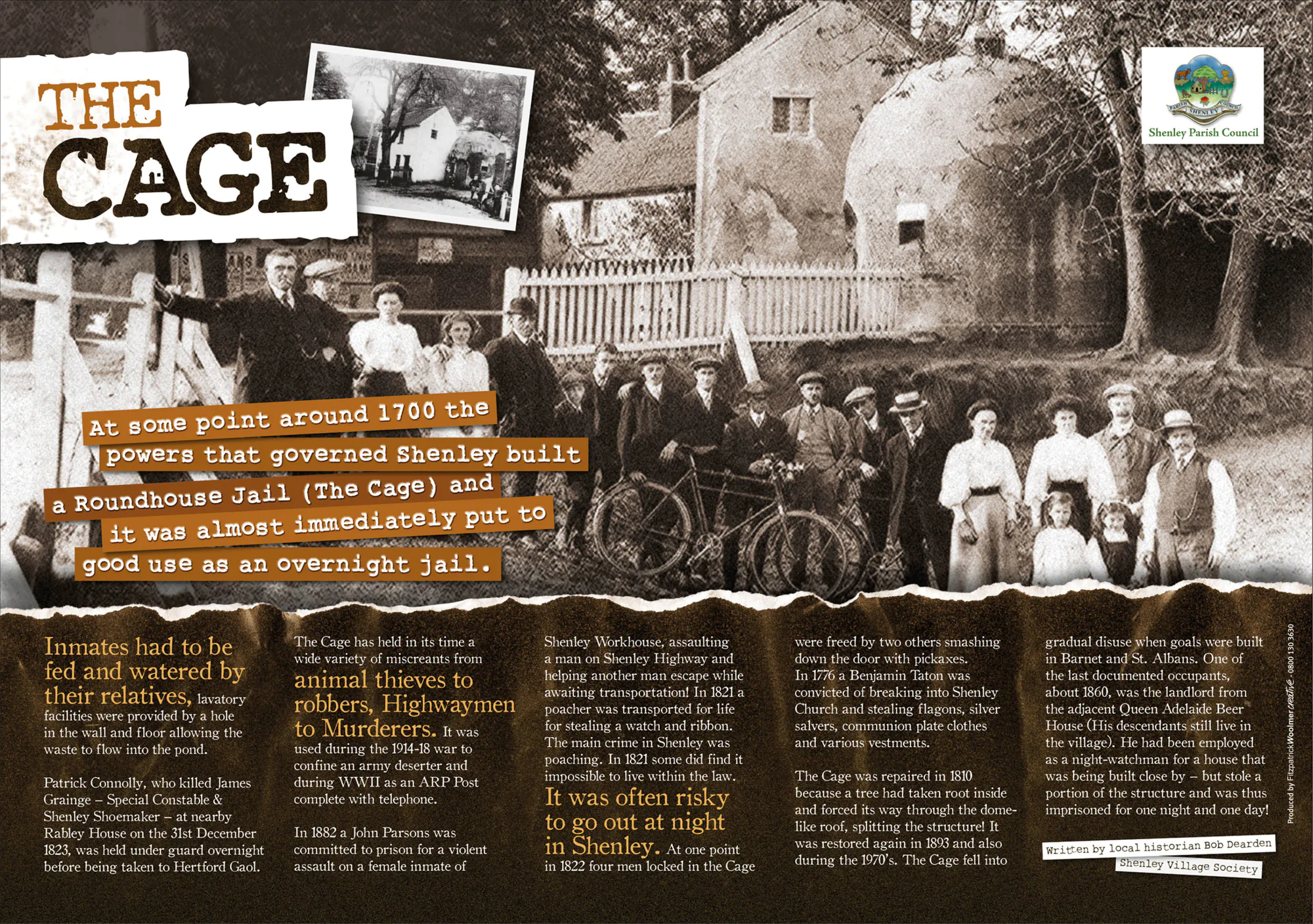 Interpretation panels historical