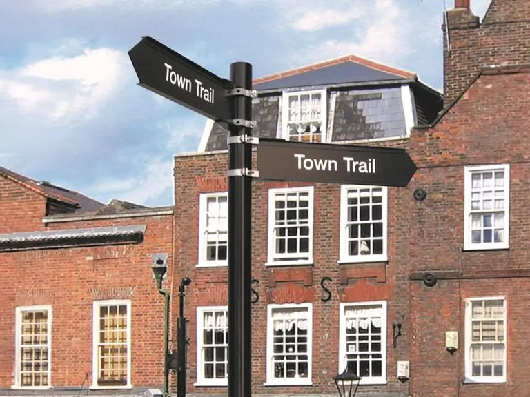 Modular fingerpost