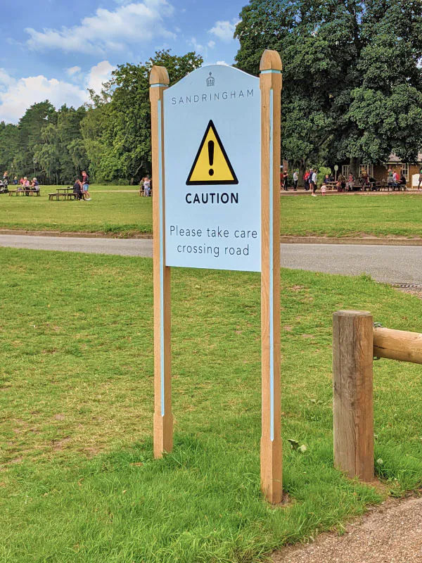 Pedestrian Warning Sign Sandringham