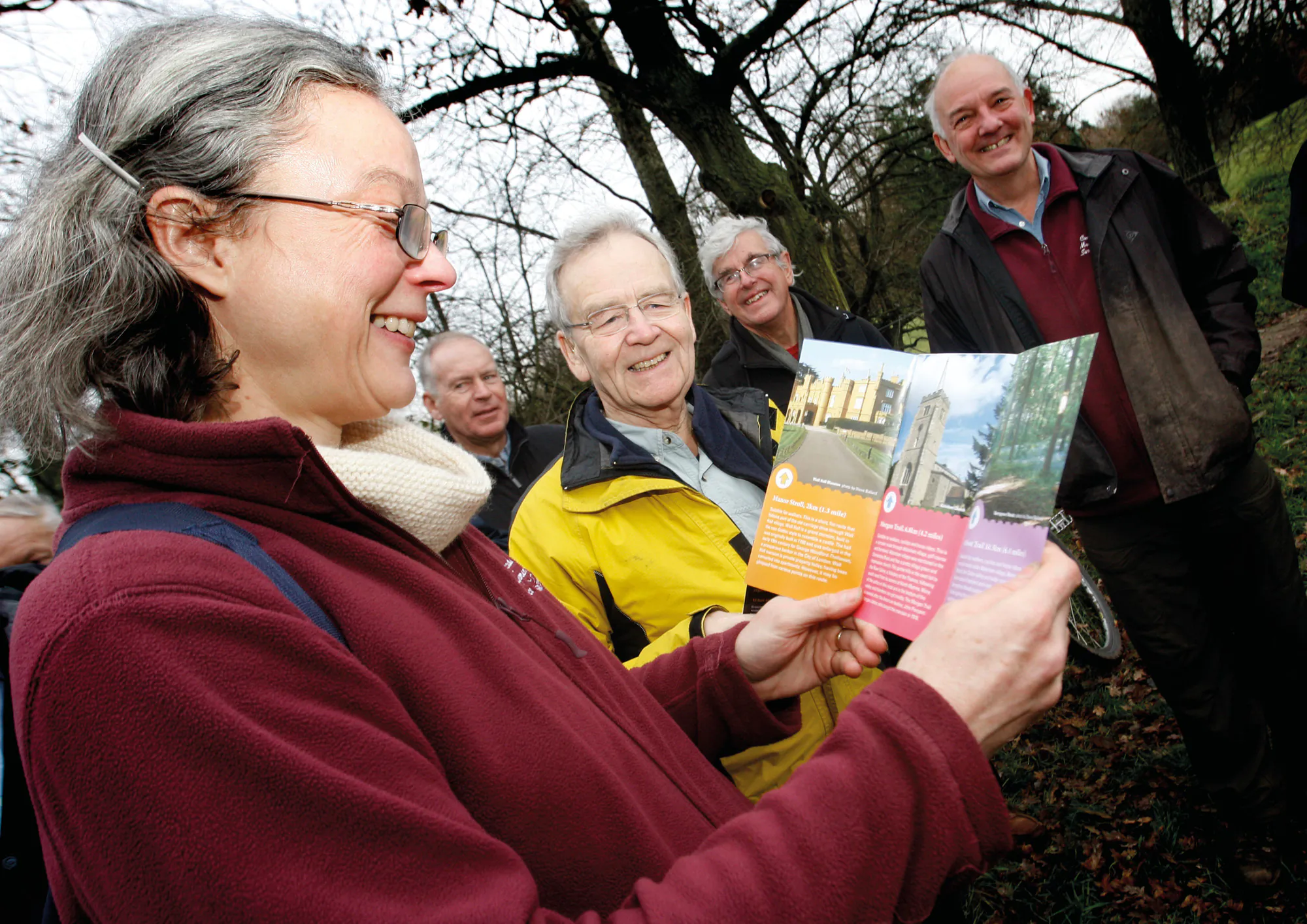 Printed literature leaflet