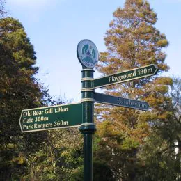 Traditional fingerpost
