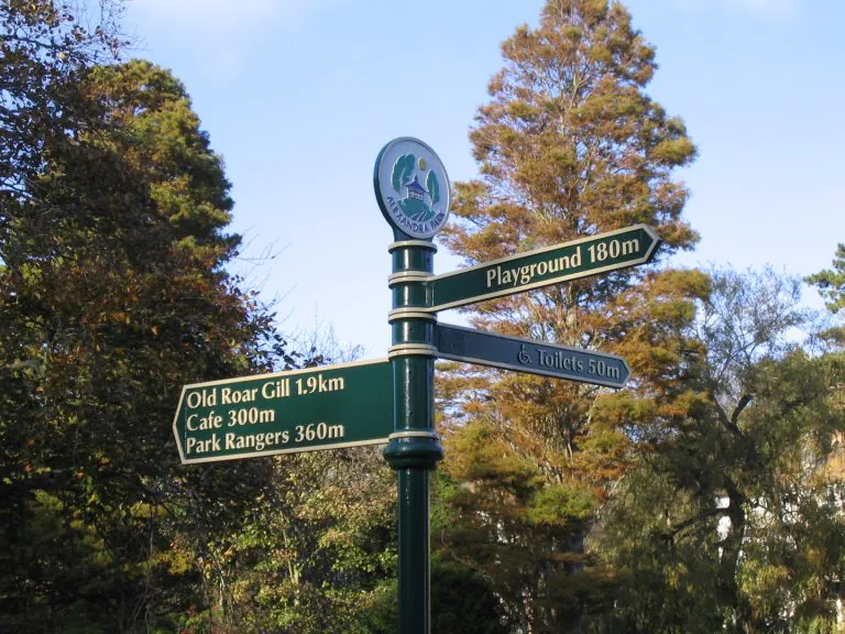 Traditional fingerpost