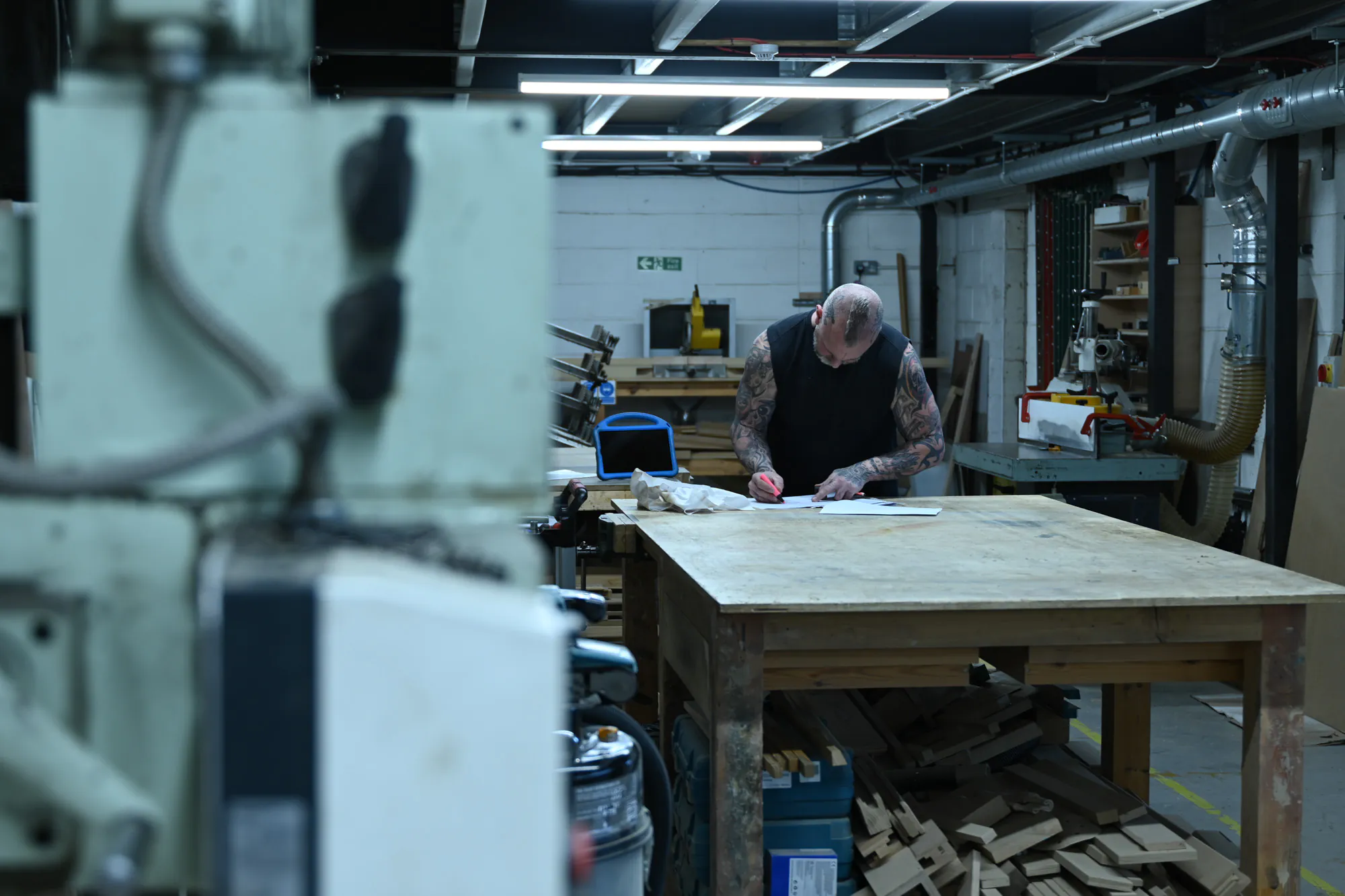 workshop staff